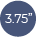 3.75”(95.25 мм.) (внутр. диаметр пружины)