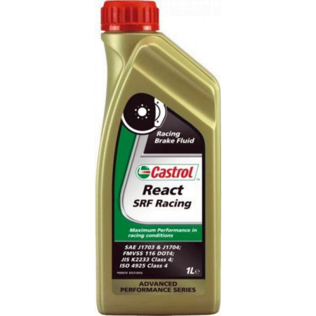 Castrol React SRF Racing жидкость тормозная 1л