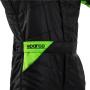 Sparco FUTURA комбинезон для автоспорта, черный/зеленый неоновый, р-р 50