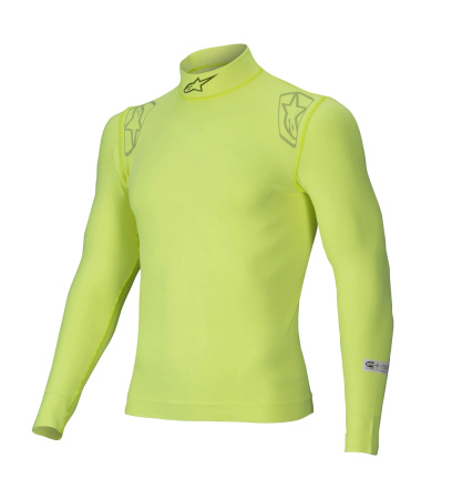 Alpinestars ZX EVO v3 майка для автоспорта, желтый неоновый, р-р M/L