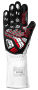 Sparco K-ARROW+ перчатки для картинга, белый/черный, р-р 4