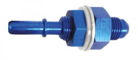 ATL фитинг AN6 - 8мм быстросъем топливный, проходной