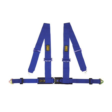 OMP RACING 4M ремни "клубные", синий