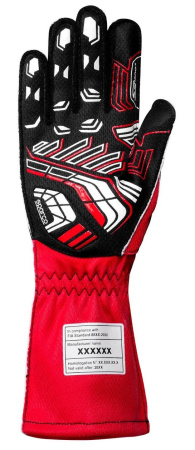 Sparco K-ARROW+ перчатки для картинга, красный/черный, р-р 4