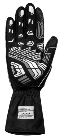 Sparco K-ARROW+ перчатки для картинга, черный/серый, р-р 4