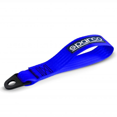 Sparco петля буксировочная, синий