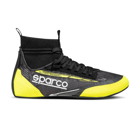 Sparco SUPERLEGGERA ботинки для автоспорта, черный/желтый неоновый, р-р 46(EUR)/12.5(US)/11.5(UK)