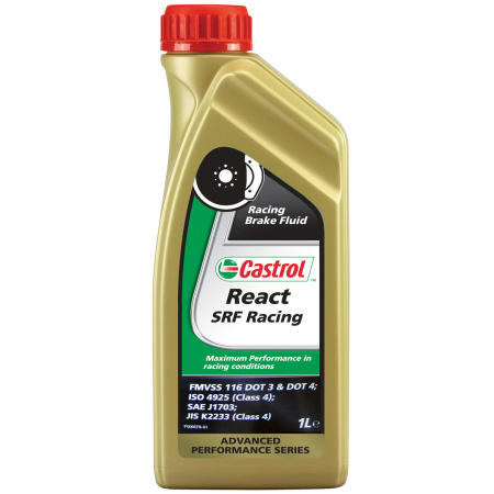 Castrol React SRF Racing жидкость тормозная 1л