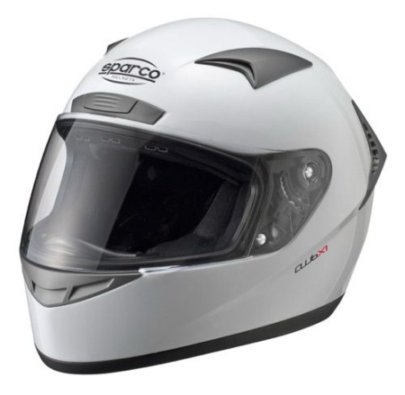 Sparco CLUB X-1 шлем для картинга, белый, р-р S