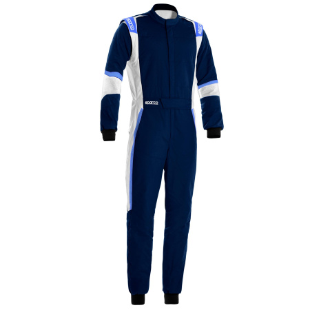 Sparco X-LIGHT комбинезон для автоспорта, темно-синий/белый/голубой, р-р 50