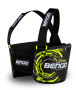 Bengio Bumper Standard защита ребер для картинга, серый/желтый, р-р M