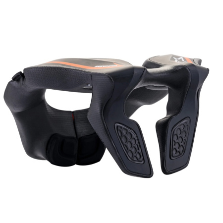 Alpinestars защита шеи для картинга детская, черный/оранжевый