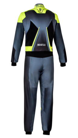 Sparco PRIME K ADVANCED комбинезон для картинга, черный/желтый неоновый, р-р 48