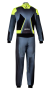 Sparco PRIME K ADVANCED комбинезон для картинга, черный/желтый неоновый, р-р 48