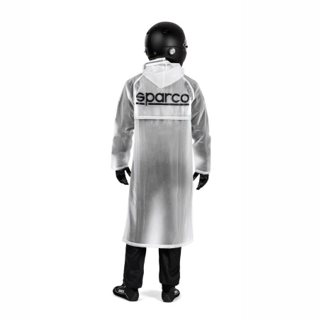 Sparco RAINCOAT EVO дождевой плащ, прозрачный, р-р 130 см.