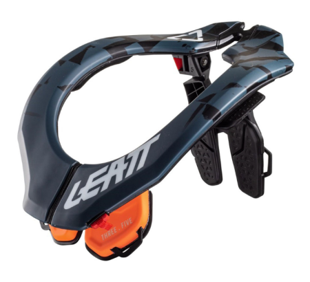 Leatt 3.5 Защита шеи Neck Brace, размер L/XL, серый/коралловый
