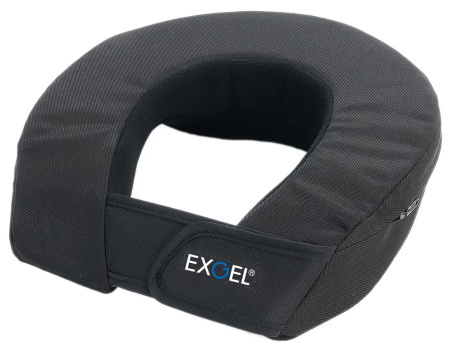 EXGEL защита шеи для картинга детская, черный