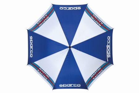Sparco MARTINI RACING зонт (130 см.), синий/белый