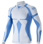Alpinestars ZX EVO v2 майка для автоспорта, белый/голубой, р-р M/L