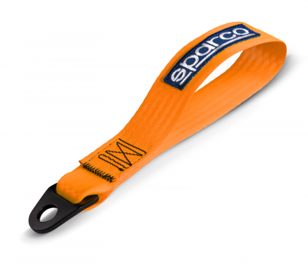 Sparco петля буксировочная, оранжевый неоновый