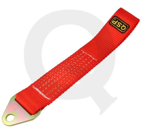 QSP петля буксировочная FIA, 30см, красный