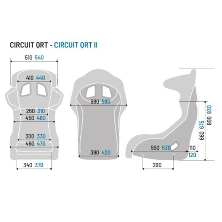 Sparco Circuit QRT Кресло для симрейсинга