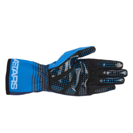 Alpinestars TECH-1 K RACE v2 FUTURE перчатки для картинга, синий/голубой, р-р XXL