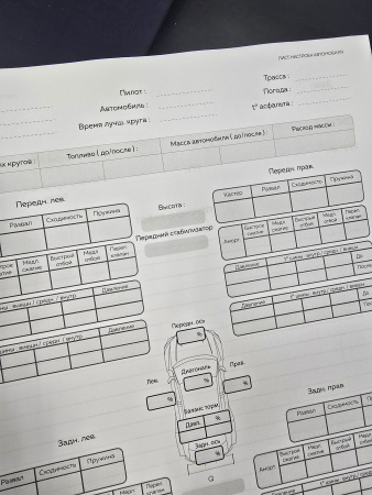SHONX тетрадь для тестов инженерная
