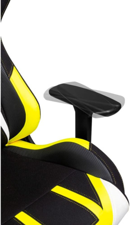 Sparco TORINO кресло офисное, черный/желтый